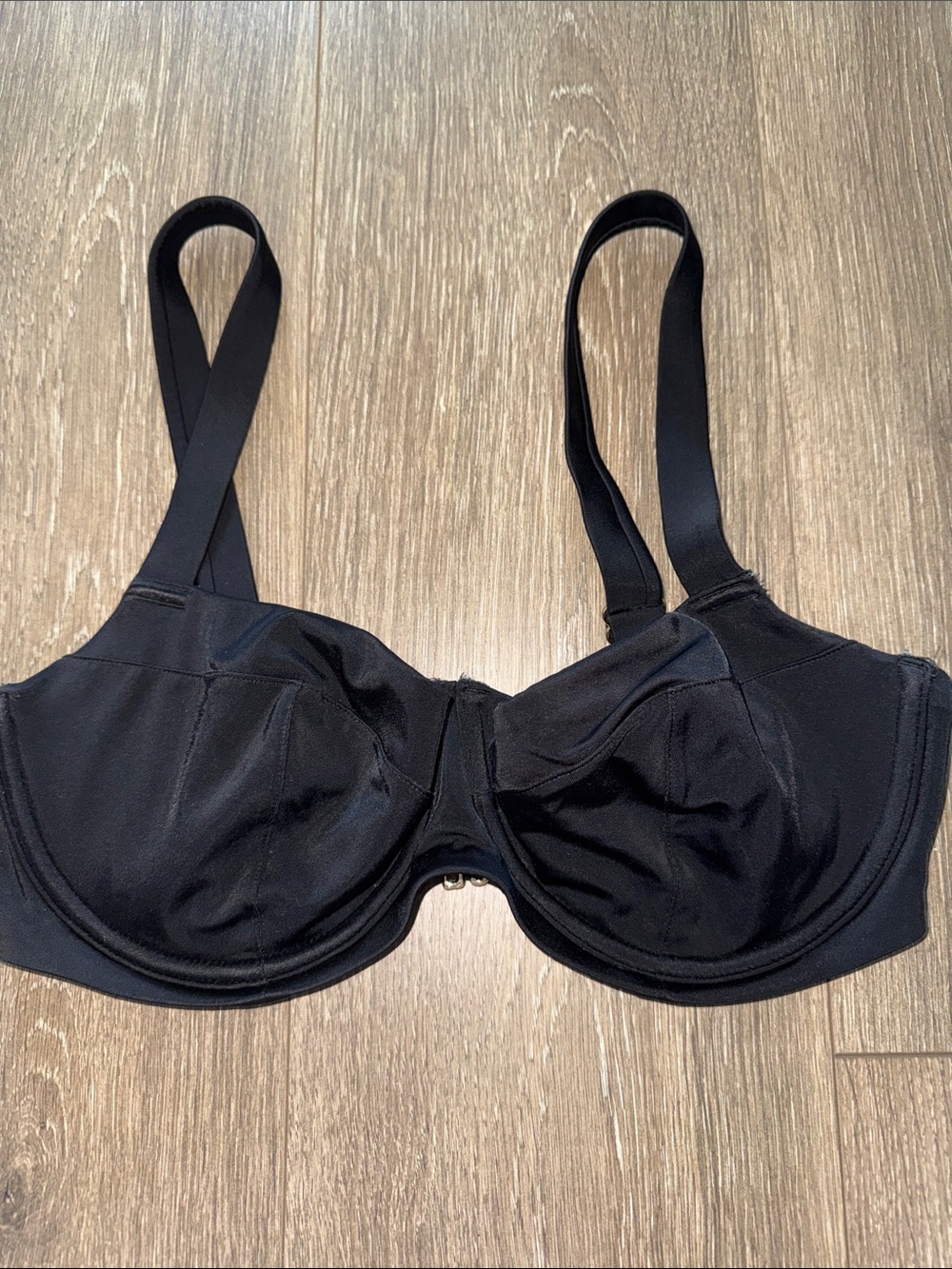 Victoria's Secret VS Bikini Bra Swim Top Essential Wicked Black 34DDD